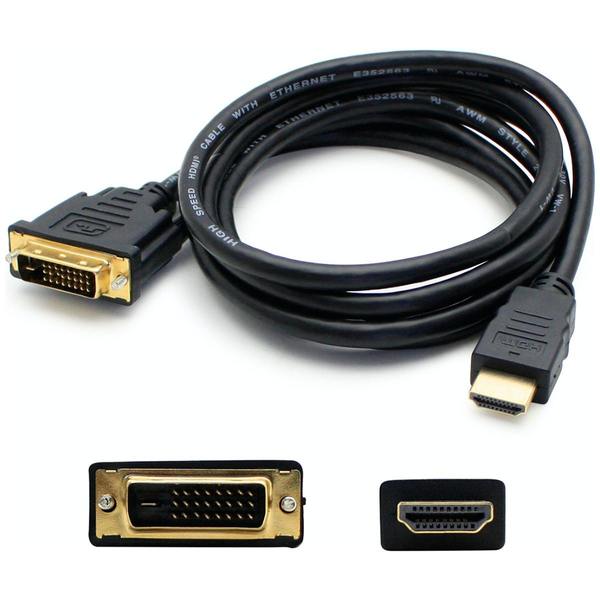 Add-On 3Ft Hdmi 1.3 To Dvi-D Dual Link (24+1 Pin) Male To Male Black Adapter HDMI2DVID3F